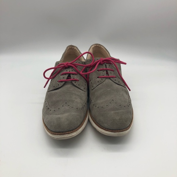 Cole Haan | lunargrand gray lace up sneakers - Picture 2 of 7